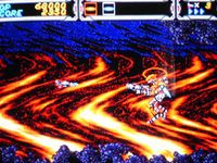 une photo d'Ã©cran de Thunder Force 3 sur Sega Megadrive